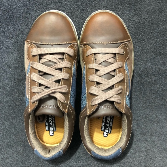 Skechers Diamondback Lo Boys Size 3 Relaxed Fit Memory Foam Sneaker Shoes - Picture 6 of 9